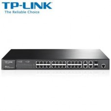 TP-LINK TL-SL5428E 24 埠 10/100Mbps + 4 埠 Gigabit L2 網管型交換器